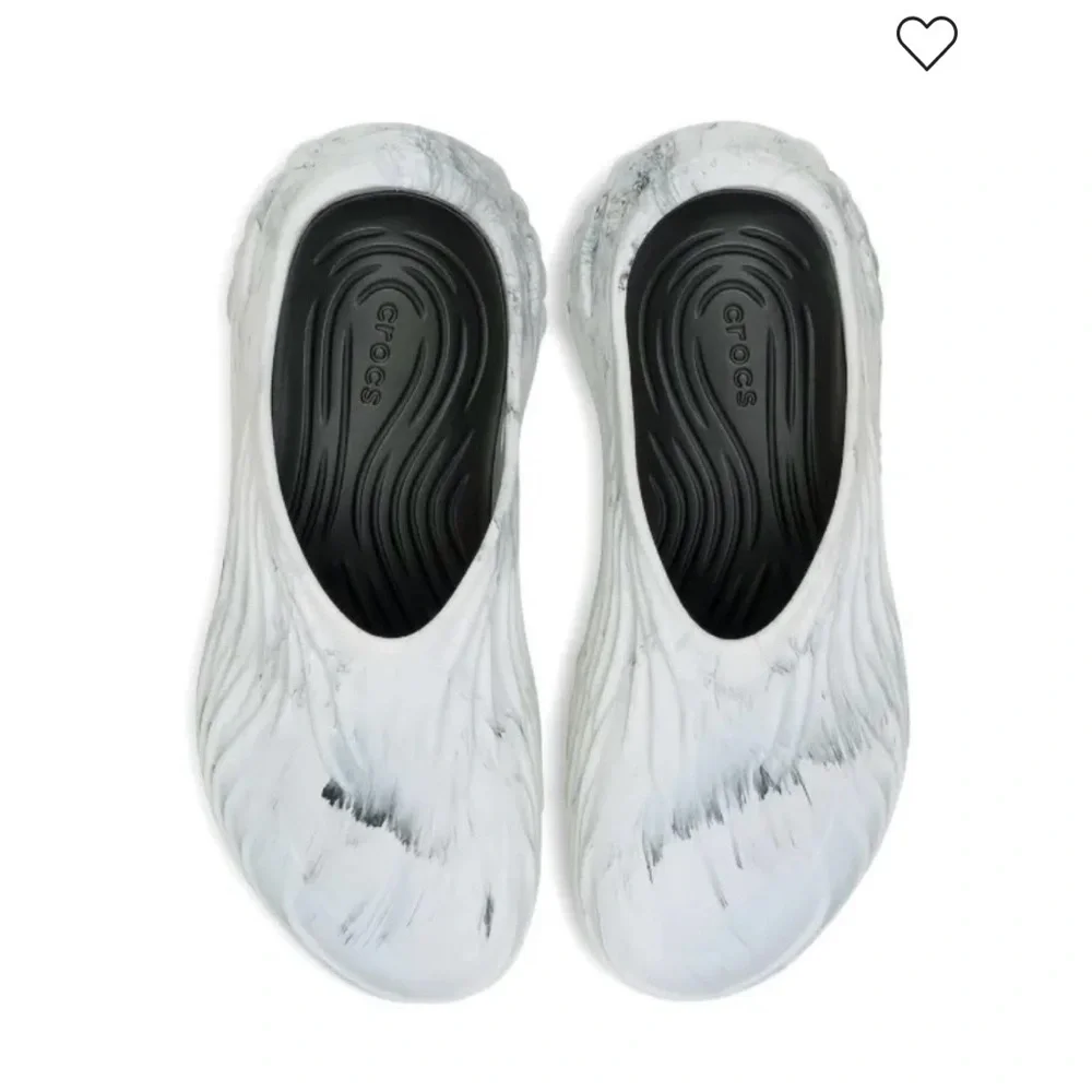 Crocs Echo Wave Marbled White Clogs